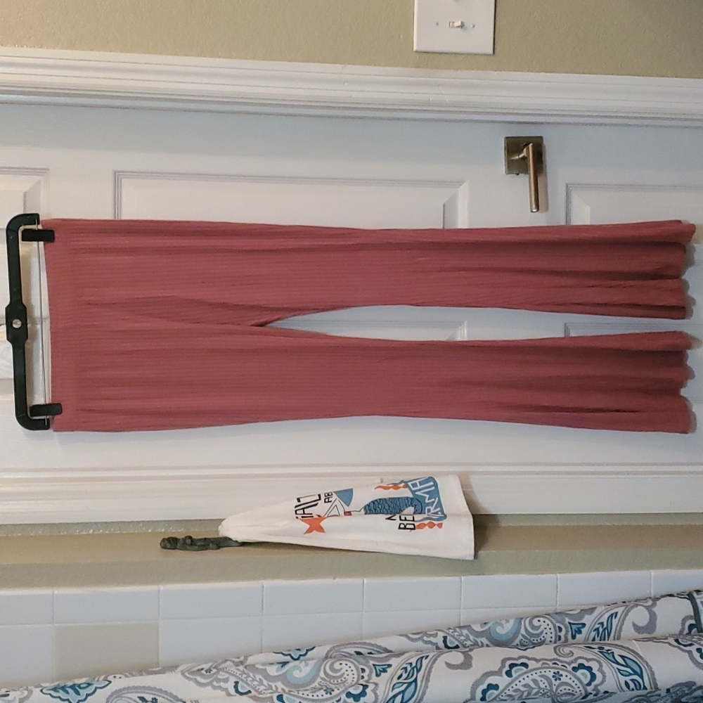 Love J ribbed flared pants